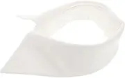 [Yardenfun] Leather Fake Collar Fake Blouse Collar Half Shirt Collar Dress Fake Collar Fake Dress Shirt Collar False Collar Fake Collar to Wear under Sweater High Collar Unisex Choker Pu White