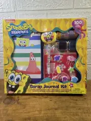 SPONGEBOB SQUAREPANTS Scrap Journal Kit, New