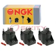 3 pcs NGK Ignition Coil for 2006-2008 Buick Lucerne 3.8L V6 - Spark Plug pc