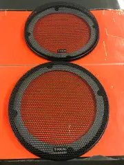 2 Focal Fits Krx2 Kr & Access Original 6.5 6 1/2 in Speaker Grills Cover 1 Pair