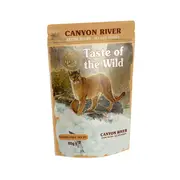 Taste Of The Wild Canyon River Chunks in Gravy Wet Cat Food Pouch 85gx12