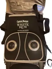 Captain Morgan Beer Cooler Rolling Back Pack With Speaker