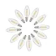 2W Candle Dimmable LED Bulb (E14) Clear in Cool White