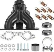 Exhaust Manifold with Gasket Spring Rebuild Kit Replace 1262138-489 5811511 for Polaris Ranger Crew 800 HD 800 XP 800 Ranger 800
