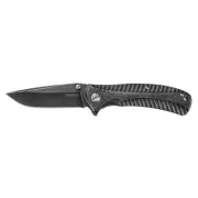 Kershaw Knives Starter 1301BW Liner Lock BlackWash 8Cr13MoV Steel Pocket Knife