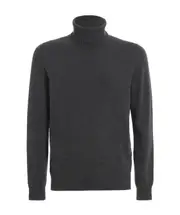 roll-neck knit jumper 48,54 Black