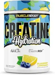 Musclesport Blueberry Lemonade Creatine + Hydration Powder 300 g