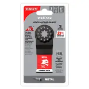 Diablo 32mm Starlock Carbide Multi-Tool Blades for Metal - 3 Pack