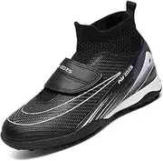 [VTASQ] Boys Football Boots Kids Astro Turf Trainers Firm Ground Soccer Athletics Training Sport Shoes Teenager Football Shoes Profession Competition Outdoor Sneakers