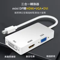 在飛比找PChome24h購物優惠-三合一Mini Displayport to HDMI(4K