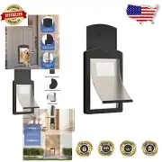 Durable White Frame Dog Door for Medium Breeds - Sliding Lock for Security