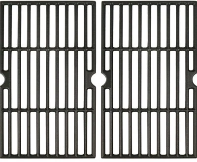 1624 E1515 22424 1515 1224 1616 Cast Iron Grill Grid Replacement Parts 2-Pack
