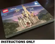 LEGO DISNEY CASTLE 71040 INSTRUCTIONS ONLY NEW from set manual book