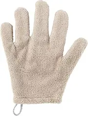 Honda Towel 192485 03'59'' Quick Hair Dry Gloves, Microfiber, Quick Drying, Absorbent, Approximately 5 Times, Fluffy, Soft to The Skin, Gray, One Size Fits All