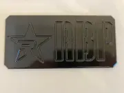 RBP Star Logo Emblem for Fender Bumper or Tailgate Aluminum 3M Double Sided Tape