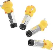 CORHAD Glow Tire Valve Caps Valve Stem Caps Cycling Cap Bike Tire Valve Covers Stylish Sturdy Valve Caps Set