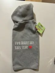 Dog Hoodie You Make My Tail Wag Large