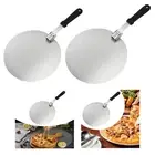 Stainless Steel Pizza Peel Portable Pizza Spatulas for Oven Pasta Pastry