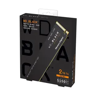 威騰 WD_BLACK 黑標 SN770 NVMe SSD 500G 1TB 2TB PCle M.2 2280固態硬碟