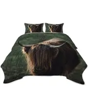 Funny Wild Yak Coverlet