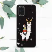 Cute Christmas Llama Xmas Animal Case For Samsung Note 20 S20 S21 S22 S23 S24 FE