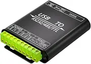 USB to RS232/485/422/TTL Converter with CP2102 Chip, Industrial Isolated USB Adapter with Multiple Protection