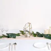 6 ft LIGHT GREEN Artificial Monstera LEAVES Faux Foliage Garland Party Supplies
