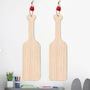 2 Pieces 18" Sorority Paddle Unfinished Solid Pine Wooden Paddle Smooth Woode...