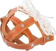 BCOATH Horse Grooming Muzzle Comfortable Wear for Horses Cattle Anti-Biting Breathable Lightweight