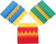 MINAOLULUS 6Pcs Line Paint Brush Durable Graffiti Scraping Tool for Early Learning for Preschool and Kindergarten Art Projects Encourages Creativity and Imagination