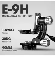 Fotopro E-9H Gimbal Head Eagle Series for tripod Canon Sony Wildlife Photography