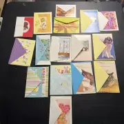 Vintage Assorted 16 Piece Cards