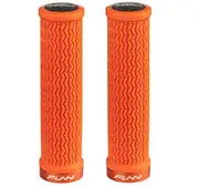 Funn Grips - Holeshot - One Sided Lock - Triple Fin - 30.5mm - Orange