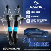 Front Sachs Shock Absorbers for Renault Kangoo 1.5L 1.6L Van 47mm 02/08-11/10 (for: Renault)