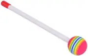 2Pcs Lollipop round Felt Drum Stick Mallet Hammer Hand Percussion Beat Toy fo...