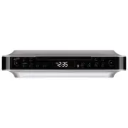 iLive Under Cabinet Bluetooth CD Player FM Radio with Remote and Timer