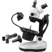AmScope 3.5X-90X Advanced Jewel Gem Microscope + 10MP Digital Camera