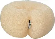 Warm Hair Donut Shaper Women Long Seasoned French Twist Donut Punk Clothing Machine Invisible Mesh for Kids Buns (Black/Brown/Blonde)