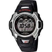 Casio GWM500A-1V, G-Shock 200 Meter WR Solar Atomic Watch, Black Resin, Alarm