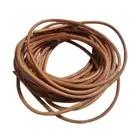 DIY Genuine Leather Cord Flat/Round Natural Leather String Jewelry Making