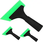 LOORGVEL 3pcs Auto Film Scraper Durable Material Vinyl Squeegee for Car Sticker Mounting Vehicle Film Application Lightweight Portable Tool for Efficient Car Maintenance