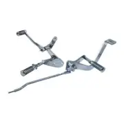 Boone Footpeg System Chrome, Harley - Davidson FXR 82 - 94