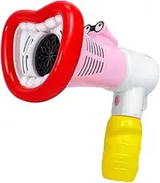 Bubble Machine for Kids,Electric Large Mouth Bubble Maker Machine | Portable 10-Hole Electric Blower for Parties, Handheld Beach Toy for Garden