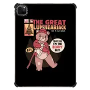 iPad Pro 11-inch (3rd/4th gen) iPad Impact Case LumBearJack Hard Working Bear Forest Canadian Plaid