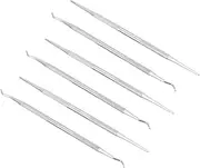 MUSISALY 6pcs Tools Kit Nail Care Tools Set Foot Scraper Callus Remover Nail Seam Cleaner Perfect for Home Travel