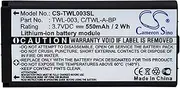 Replacement TWL-003 C/TWL-A-BP Battery Compatible with Nintendo DSi NDSi Console