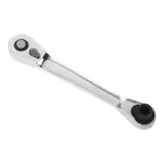 1/4" Dual for Head Square Ratchet Socket Wrench Bit Driver Screwdriver 72-To
