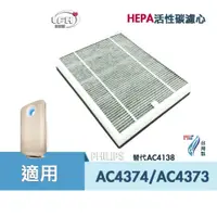 在飛比找蝦皮商城優惠-HEPA活性碳濾心 適用Philips飛利浦 AC4374 