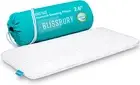 King Thin 6.5Cm Stomach Sleeping Memory Foam Pillow. Slim, Flat, Cooling Sleep f