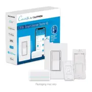 Diva Smart Dimmer Switch Kit w/ Hub & Pico Remote – Caseta, 150W LED, DVRF-BDG-1